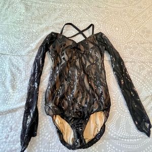 Black Jazz Dance Costume